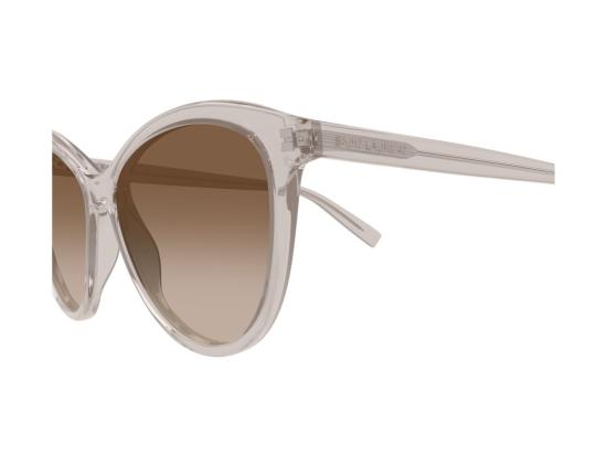 26FW 생로랑 선글라스 SL 456 그라데이션 반투명 아세테이트 캣아이 - SAINT LAURENT