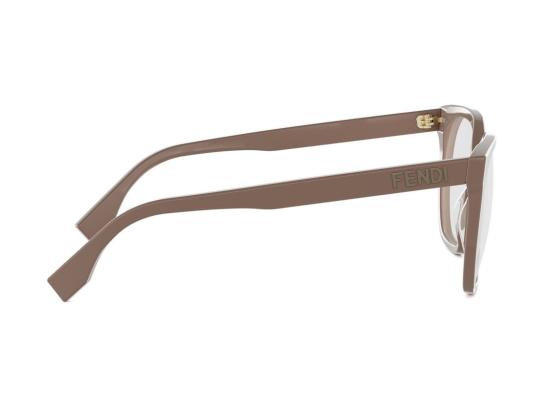 26SS 펜디 선글라스 광택 있는 Fe50087i 오버사이즈 사각 안경 - FENDI