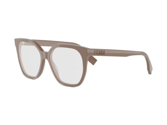 26SS 펜디 선글라스 광택 있는 Fe50087i 오버사이즈 사각 안경 - FENDI