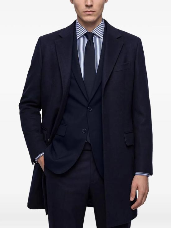 26FW 키톤 코트 UGO411LK011401600V BLUE - KITON