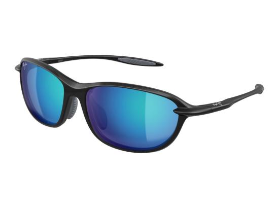 26SS 마우이짐 선글라스 블랙 Mj0340sa 무광 그라데이션 원형 - MAUI JIM