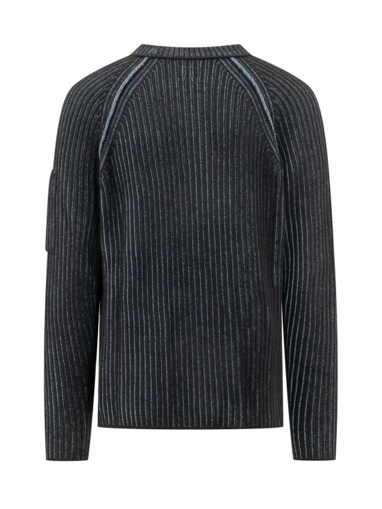 26FW 씨피 컴퍼니 스웨터 21CMKN299A006170A 871 ORION BLUE - C.P. COMPANY
