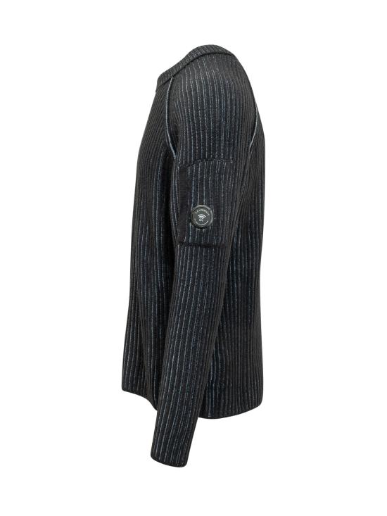 26FW 씨피 컴퍼니 스웨터 21CMKN299A006170A 871 ORION BLUE - C.P. COMPANY