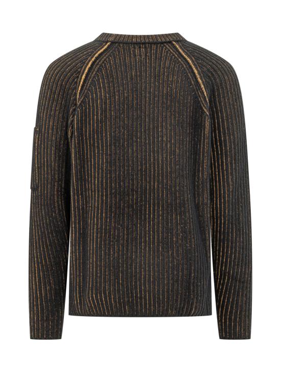 26FW 씨피 컴퍼니 스웨터 21CMKN299A006170A 232 BUCK THORN BROWN - C.P. COMPANY