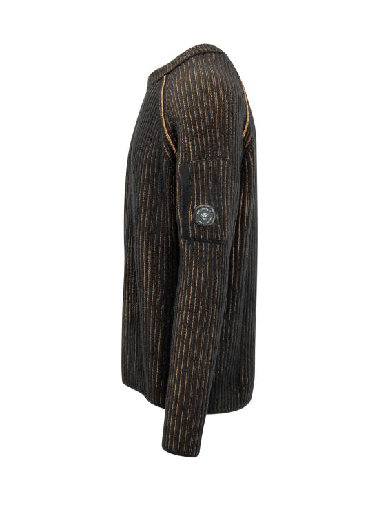 26FW 씨피 컴퍼니 스웨터 21CMKN299A006170A 232 BUCK THORN BROWN - C.P. COMPANY