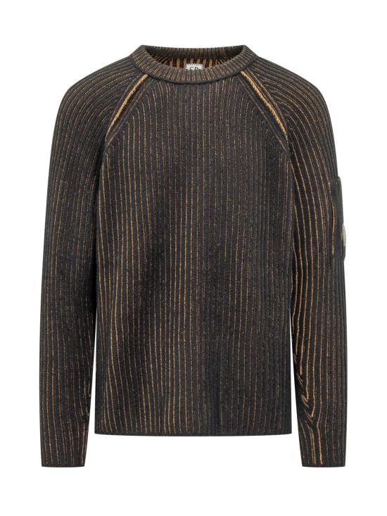 26FW 씨피 컴퍼니 스웨터 21CMKN299A006170A 232 BUCK THORN BROWN
