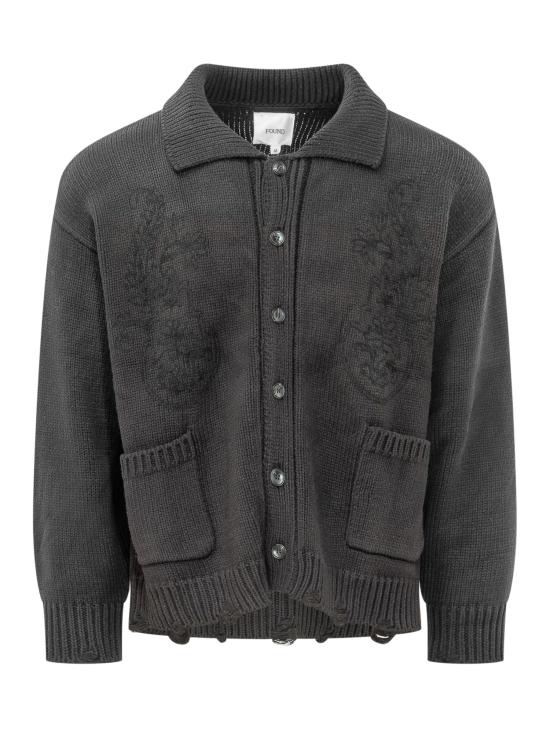 26FW 파운드 가디건 FOFW26CA04012 0015 BLACK