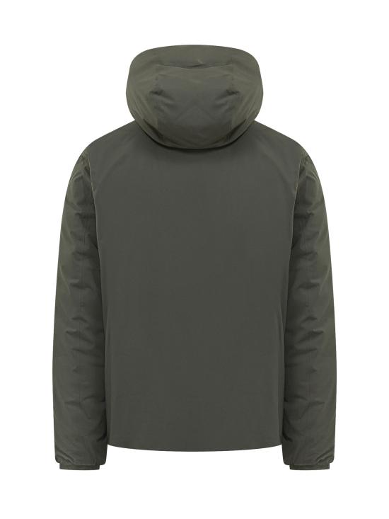 26FW 까웨 패딩 K8127WW AGQ GREEN BLACKISH BLACK PURE - K-WAY