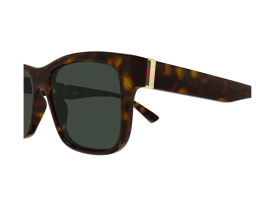 26FW 구찌 선글라스 골드 그린 GG2085S 호피무늬 사각 - GUCCI