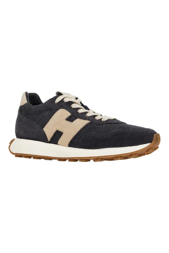 26FW 호간 H601 스니커즈 HXM6010EH41VFX 0FDC BLU BEIGE - HOGAN