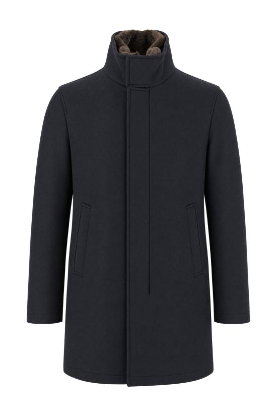 26FW 에르노 에코 울 라이트 포 퍼 코트 CA000214U33344 9200 Blu navy