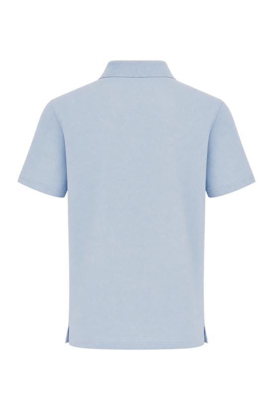 26FW 지방시 폴로 티셔츠 BML00G3YTX 452 LIGHT BLUE - GIVENCHY