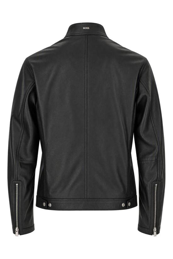 26FW 휴고보스 가죽 자켓 50564586 001 BLACK - HUGO BOSS