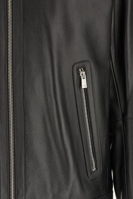 26FW 휴고보스 가죽 자켓 50564586 001 BLACK - HUGO BOSS