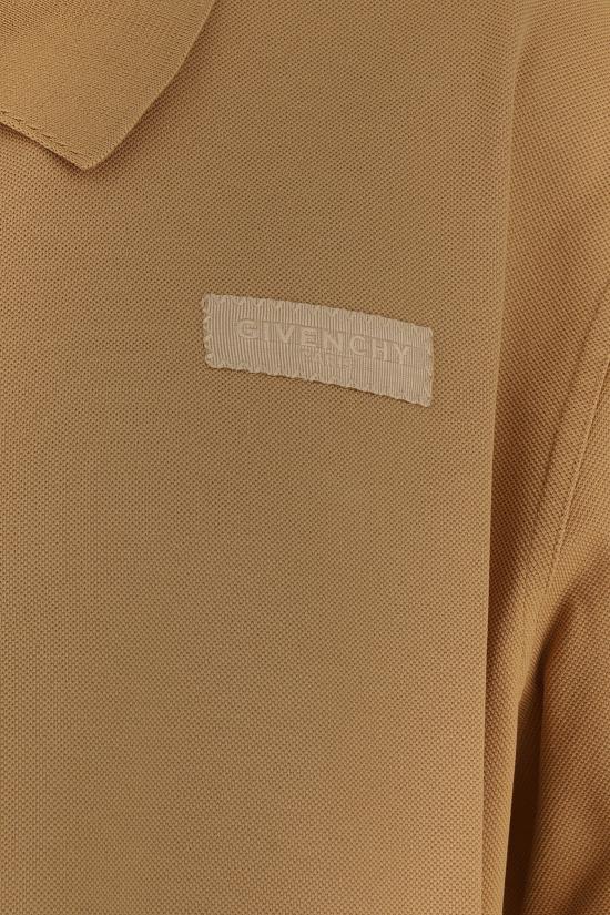 26FW 지방시 폴로 티셔츠 BML00G3YTX 250 Beige - GIVENCHY
