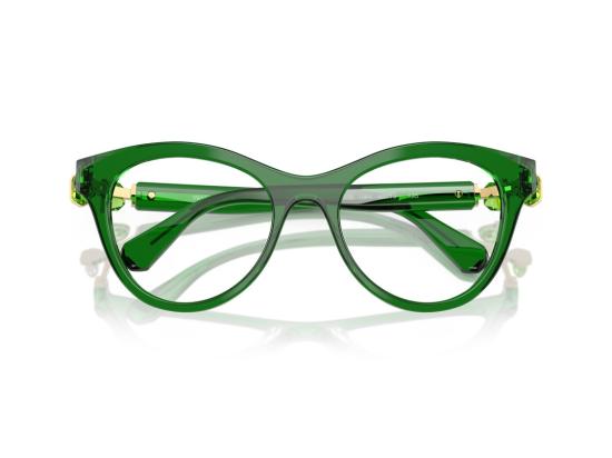26FW 스와로브스키 선글라스 그린 0Sk2036 반투명 캣아이 - SWAROVSKI