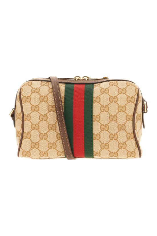 26FW 구찌 구찌 홀스빗 웹 스몰 카메라백 A008PZFAFV9 9653 EBONY - GUCCI