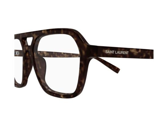 26FW 생로랑 선글라스 SL 905 옵트 더블 브릿지 호피무늬 오버사이즈 - SAINT LAURENT