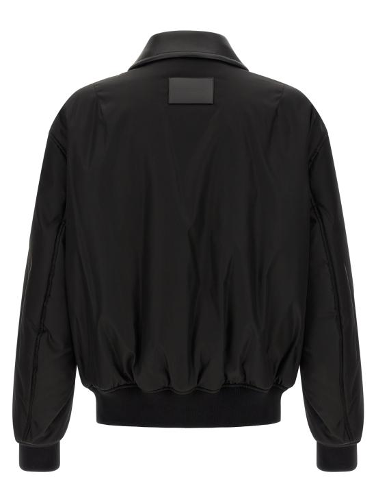 26FW 발렌시아가 코쿤 보머 재킷 A009J9TUO211000 Black - BALENCIAGA