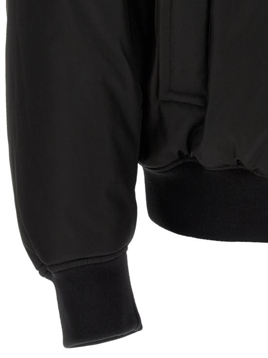 26FW 발렌시아가 코쿤 보머 재킷 A009J9TUO211000 Black - BALENCIAGA