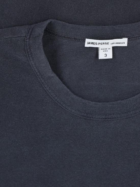 26FW 제임스펄스 클래식 핏 숏슬리브 크루넥 티셔츠 MLJ3311BLUE NOIR - JAMES PERSE