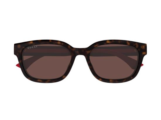 26FW 구찌 선글라스 골드 GG1872SK 스트라이프 호피무늬 사각 - GUCCI