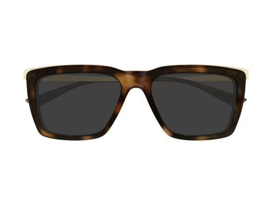 26FW 생로랑 선글라스 SL 765 볼드 토터스쉘 아세테이트 스퀘어 - SAINT LAURENT