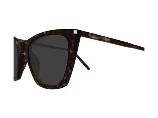 26FW 생로랑 선글라스 SL 214 케이트 씬 토터스쉘 아세테이트 볼드 오버사이즈 - SAINT LAURENT