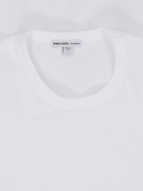 26FW 제임스펄스 크루넥 롱 슬리브 티셔츠 MLJ3351WHITE - JAMES PERSE