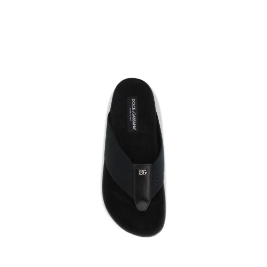 26FW 돌체앤가바나 샌들 DOA80628A076380999BB BLACK - DOLCE & GABBANA