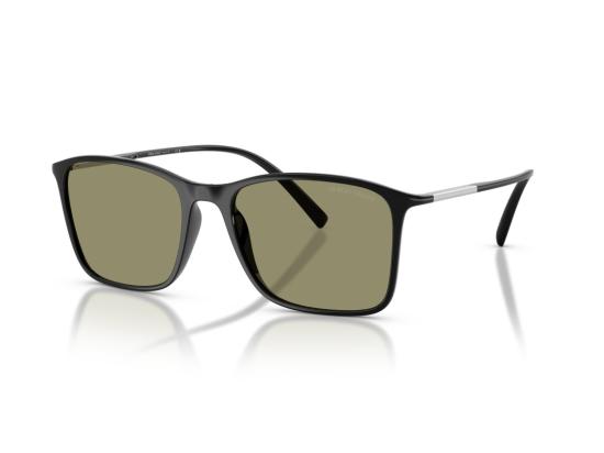 26FW 조르지오 아르마니 선글라스 블랙 0Ar8231u 유광 사각 - GIORGIO ARMANI