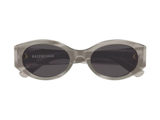 26FW 발렌시아가 선글라스 골드 BB0477SA 오버사이즈 라운드 - BALENCIAGA