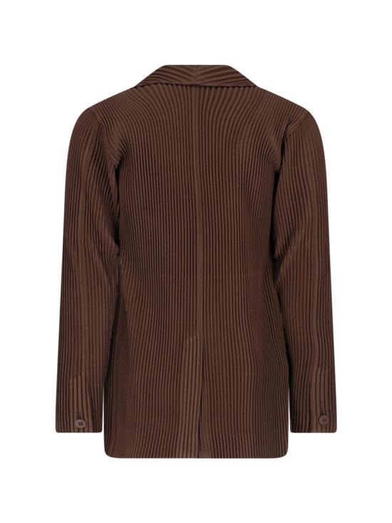 26FW 옴므 플리세 이세이 미야케 수트 자켓 HP68JD150 46 BROWN - HOMME PLISSE' ISSEY MIYAKE