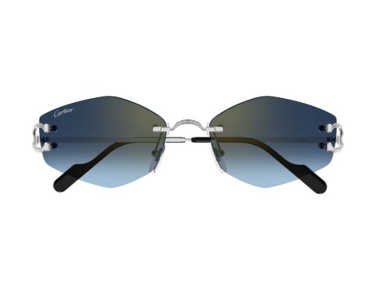 26FW 까르띠에 선글라스 블루 CT0620S 그라데이션 무테 - CARTIER