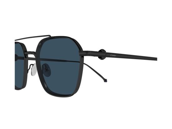 26FW 까르띠에 선글라스 Ct0618s 더블 브릿지 티타늄 기하학적 - CARTIER