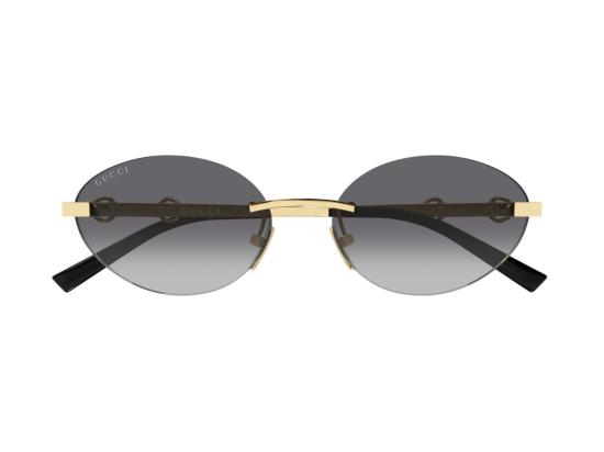 26FW 구찌 선글라스 골드 GG2051S 그라데이션 라운드 무테 - GUCCI