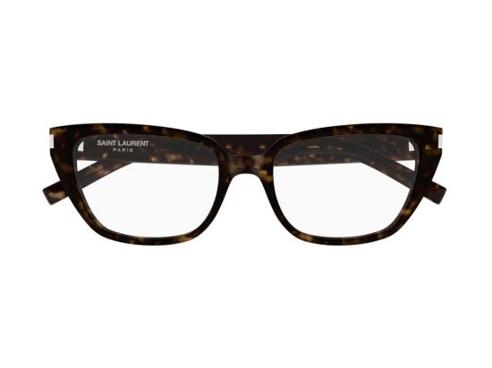 26FW 생로랑 선글라스 SL 896 메탈릭 토터스쉘 아세테이트 오버사이즈 - SAINT LAURENT