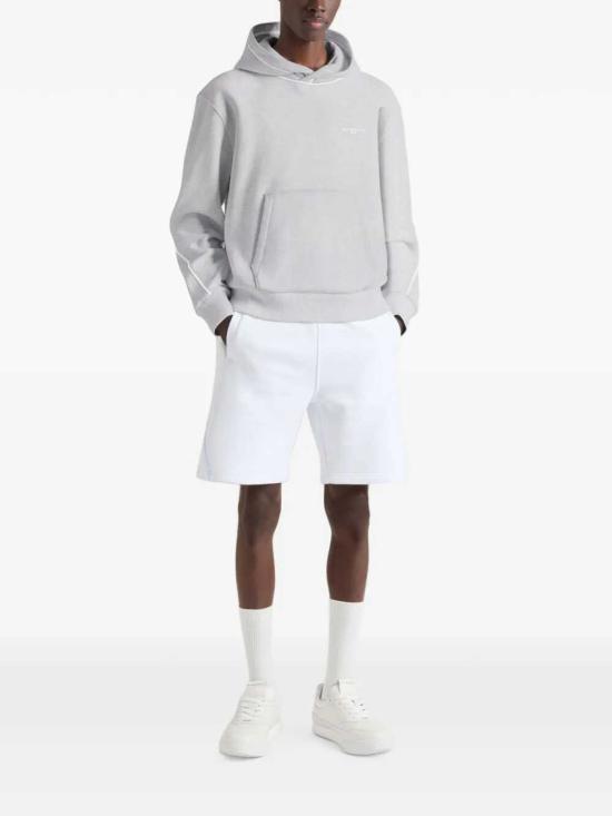 26FW 지방시 후드 티셔츠 BMJ0PW3YTA 055 LIGHT GREY MELANG - GIVENCHY
