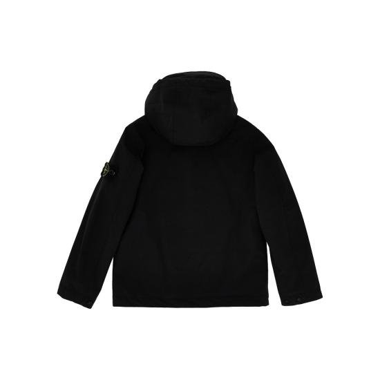26FW [키즈] 스톤 아일랜드 탑 L2S164100007S0A27 Black - STONE ISLAND