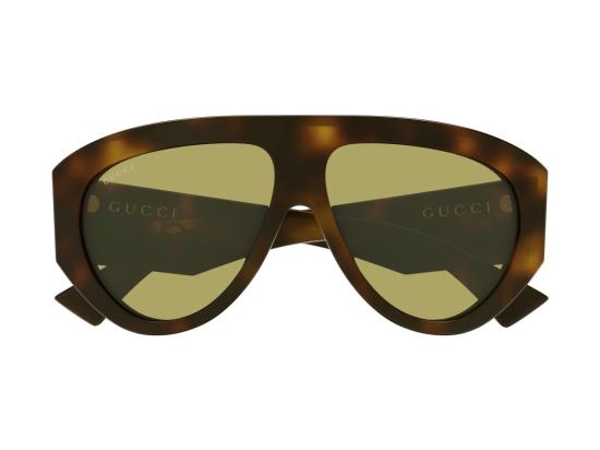 26FW 구찌 선글라스 GG2128S 호피무늬 볼드 오버사이즈 캣아이 - GUCCI