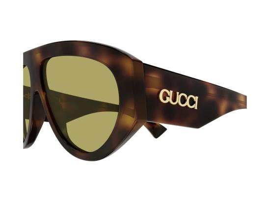 26FW 구찌 선글라스 GG2128S 호피무늬 볼드 오버사이즈 캣아이 - GUCCI