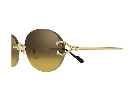 26FW 까르띠에 선글라스 골드 Ct0551s 그라데이션 무테 - CARTIER