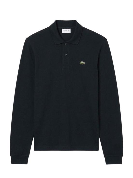 26FW 라코스테 클래식 롱슬리브 폴로 셔츠 L1312GJP Black - LACOSTE