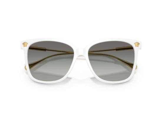 26FW 베르사체 선글라스 화이트 0Ve4507u 그라데이션 스퀘어 - VERSACE