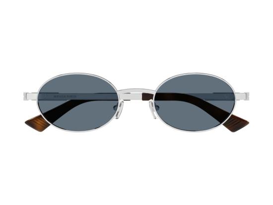 26FW 보테가베네타 선글라스 실버 Bv1470s 메탈 라운드 - BOTTEGA VENETA