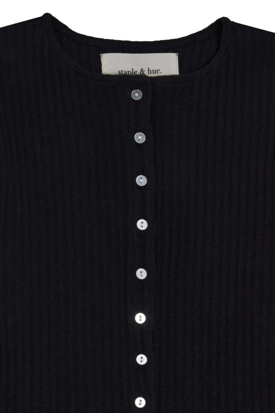  Staple & Hue 가디건 스테이플앤휴 골지 니트 - OTHER BRANDS