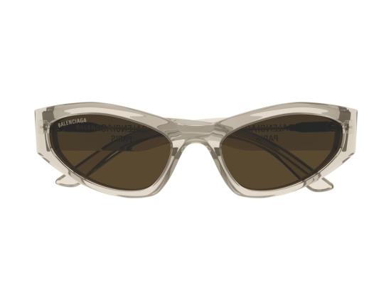 26FW 발렌시아가 선글라스 Bb0387s 반투명 아세테이트 볼드 캣아이 - BALENCIAGA