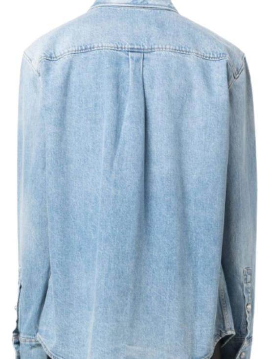  발망 데님 자켓 YH1HD015DC23 6FC Blue - BALMAIN