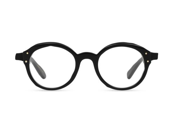26SS 마사히로 마루야마 안경 유광 블랙 MM-0112 원형 아세테이트 안경테