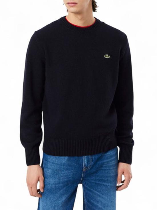 26FW 라코스테 니트웨어 AH3225031 Black - LACOSTE